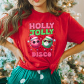 Groovy Retro Christmas Disco T-shirt