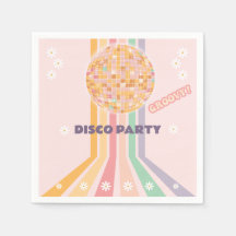 Groovy Retro Daisy Disco Verjaardag