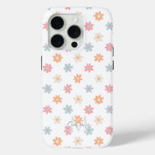 Groovy Retro Daisy Flowers Boho Floral Case-Mate iPhone Case (Achterkant)