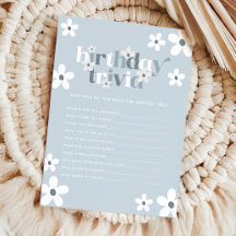 Groovy Retro Daisy Meisjes 1e Verjaardag Trivia