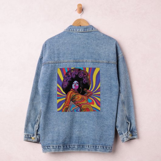 Groovy Retro Denim Jacket (Hangar)
