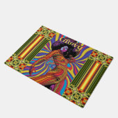 Groovy Retro Doormat Deurmat (Schuin)