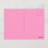 Groovy Retro Floral 60s 70s Flowers Hartelijk dank Briefkaart (Achterkant)