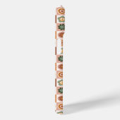 Groovy Retro Floral Checked Case-Mate iPhone Case (Achterkant / Rechts)