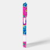 Groovy Retro Floral Personalized Case-Mate iPhone Case (Achterkant / Rechts)