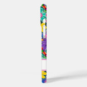 Groovy Retro Floral Personalized Case-Mate iPhone Case (Achterkant / Links)