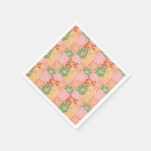 Groovy Retro Floral Servet (Hoek)