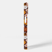 Groovy Retro Flower Garden Pattern Case-Mate iPhone Case (Achterkant / Rechts)