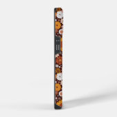 Groovy Retro Flower Garden Pattern iPhone Hoesje (Rechterkant)