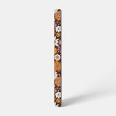 Groovy Retro Flower Garden Pattern Samsung Galaxy Hoesje (Linkerkant)