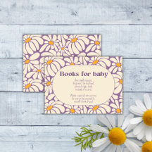 Groovy Retro Flowers boeken voor baby ticket