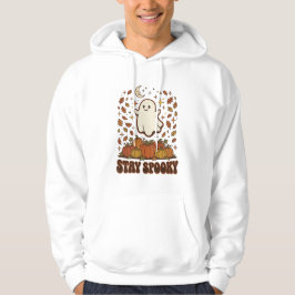 Groovy Retro Geest Halloween Grafisch Hoodie
