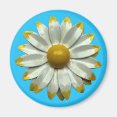 Groovy Retro Hippie Daisy Flower Summer Bouquet Magneet (Voorkant)