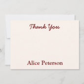 Groovy Retro Hippie Flower Vrijgezellenfeest Bedan Bedankkaart (Voorkant)