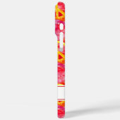 Groovy Retro Hippie Vredesteken Persoonlijk Case-Mate iPhone Case (Achterkant / Links)