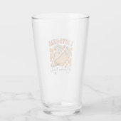 Groovy Retro I Love Herfst Prevention Funny Glas (Achterkant)