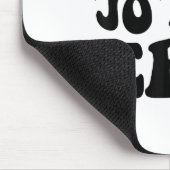 Groovy Retro In My Jo Bro Era Funny Womens Mens Muismat (Hoek)