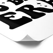 Groovy Retro In My Jo Bro Era Funny Womens Mens Poster (Hoek)