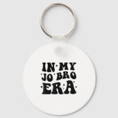 Groovy Retro In My Jo Bro Era Funny Womens Mens Sleutelhanger (Voorkant)