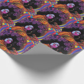 Groovy Retro inpakpapier (Hoek)