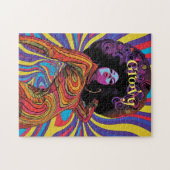 Groovy Retro Jigsaw puzzel (Horizontaal)
