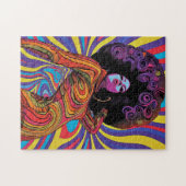 Groovy Retro Jigsaw puzzel (Horizontaal)