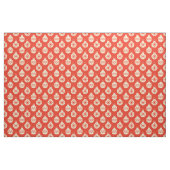 Groovy Retro Kerst Bauble Decorations Rood Stof (Fat Quarter)