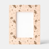 Groovy Retro Kerst Houten Gegraveerde Lijstjes (Voorkant)