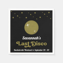 Groovy Retro Laatste Disco Bruid Bruidsfeest