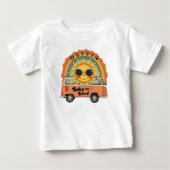 Groovy Retro Lachende Baby Zon (Voorkant)