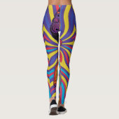 Groovy Retro Leggings (Achterkant)
