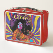 Groovy Retro Lunch Box (Voorkant)