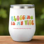 Groovy Retro Marketing is mijn vibe, communicatie<br><div class="desc">Geef deze 'Blogging Is My Vibe' tuimelaar aan de blogger in je leven.</div>