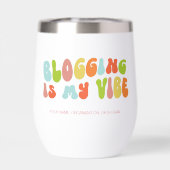 Groovy Retro Marketing is mijn vibe, communicatie (Achterkant)