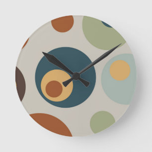 Groovy Retro Mid Century Muur Klok