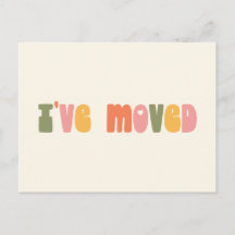 Groovy Retro Minimalist I Bewegd Nieuw Adres