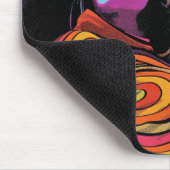 Groovy Retro Muismat (Hoek)