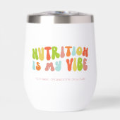 Groovy Retro Nutrition is mijn vibe, voedingsdesku (Voorkant)