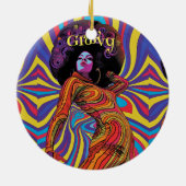 Groovy Retro Ornament (Achterkant)