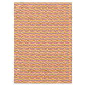 Groovy Retro Patroon Tafelkleed (Voorkant)