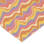 Groovy Retro Patroon Tafelkleed (Gekanteld)