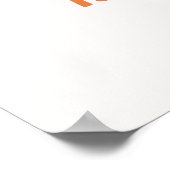 Groovy Retro Regenboog Verjaardagsfeestje Welkomst Poster (Hoek)