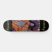 Groovy Retro Skateboard (Horizontaal)