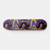 Groovy Retro Skateboard (Horizontaal)