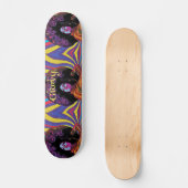 Groovy Retro Skateboard (Voorkant)