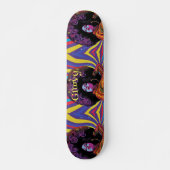 Groovy Retro Skateboard (Voorkant)