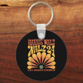 Groovy Retro Sleutelhanger (Voorkant)