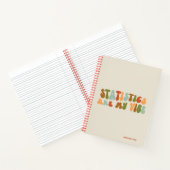 Groovy Retro Statistieken Zijn Mijn Vibe, Statisti Notitieboek (Binnen)