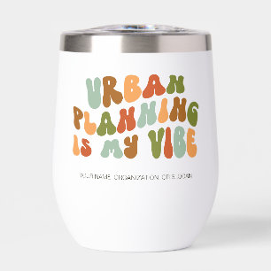 Groovy Retro Stedenbouw is mijn vibe, planner