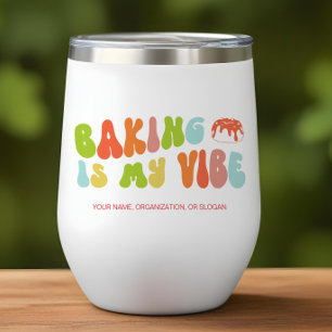 Groovy Retro stijl bakken is mijn vibe, bakker